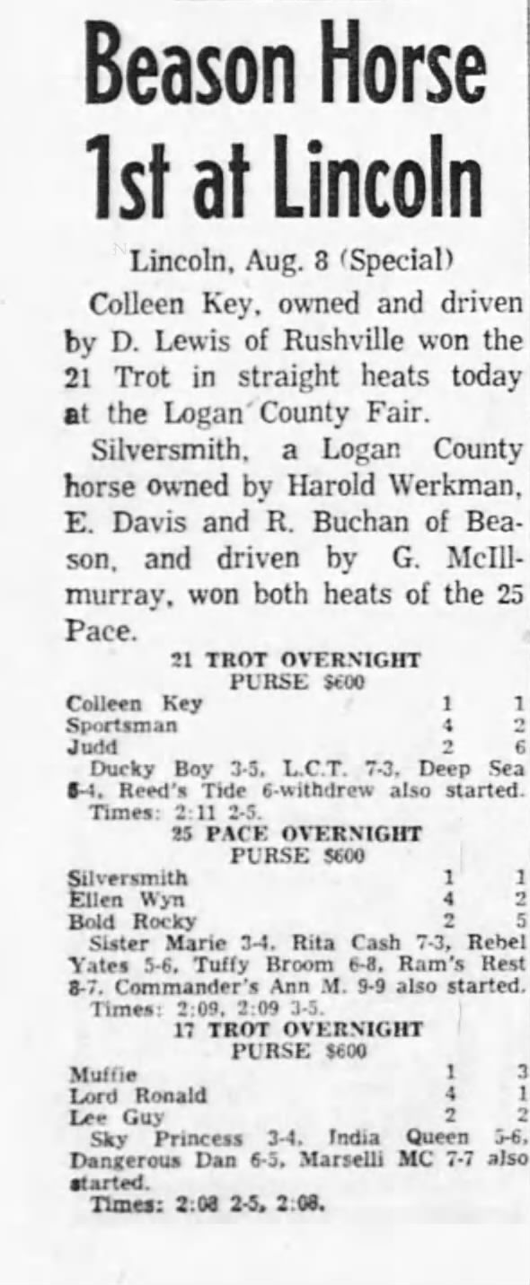 Clipping from The Decatur Herald